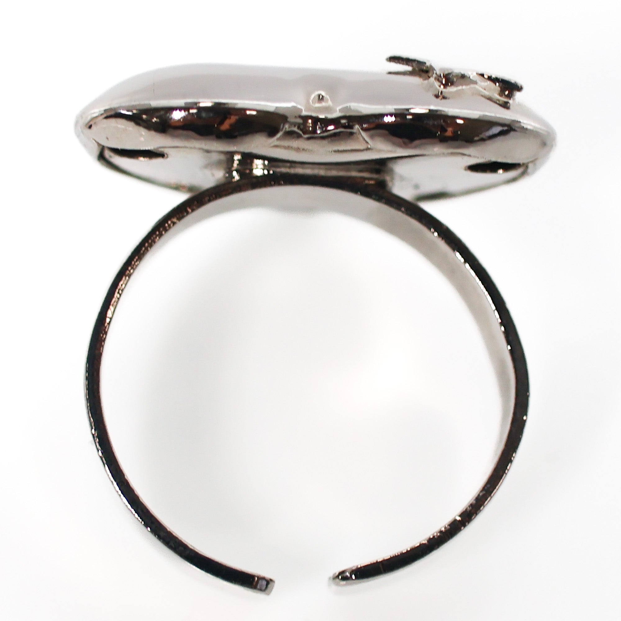 Anello Cuore con Stelle Battito Bambina