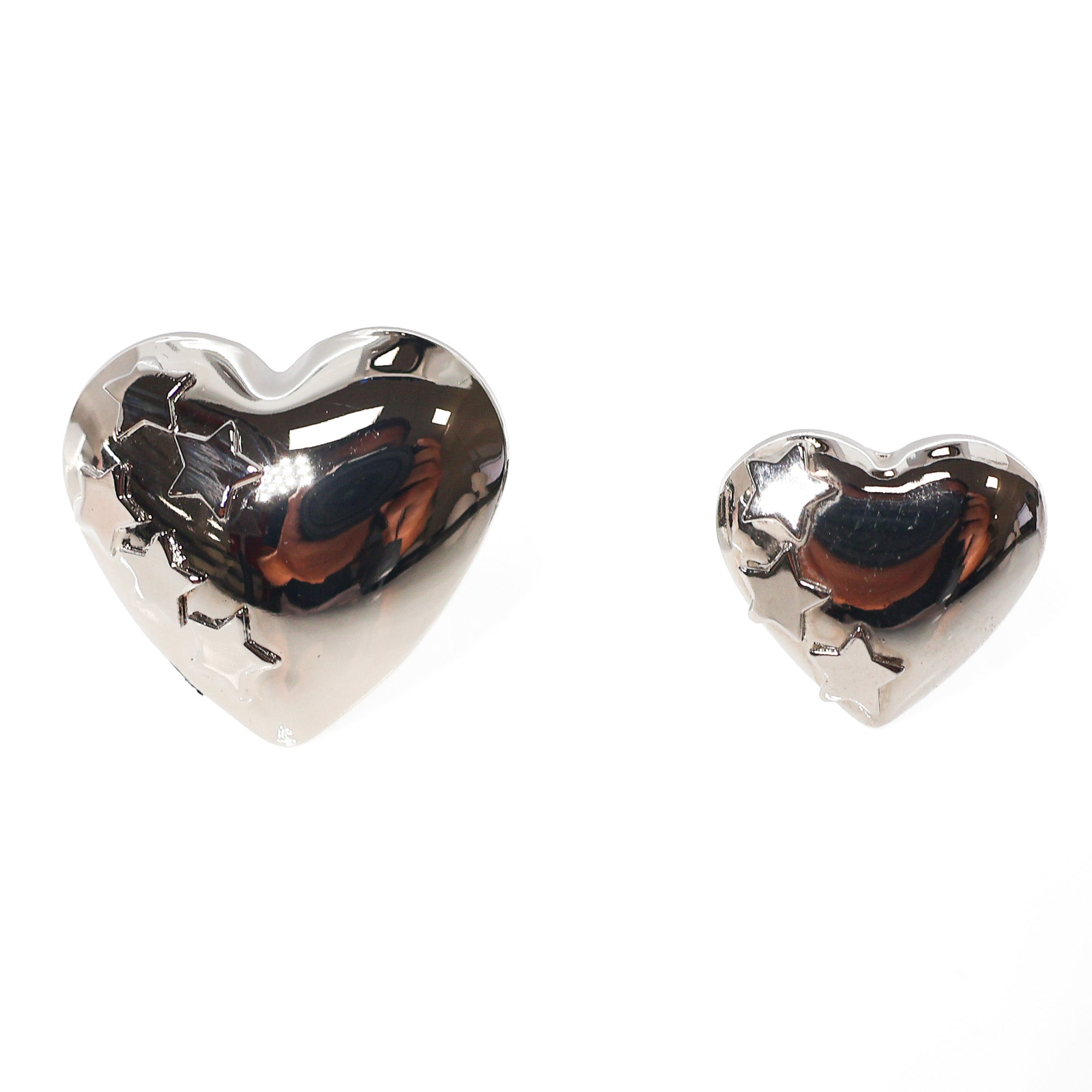 Anello Cuore con Stelle Battito Mamma