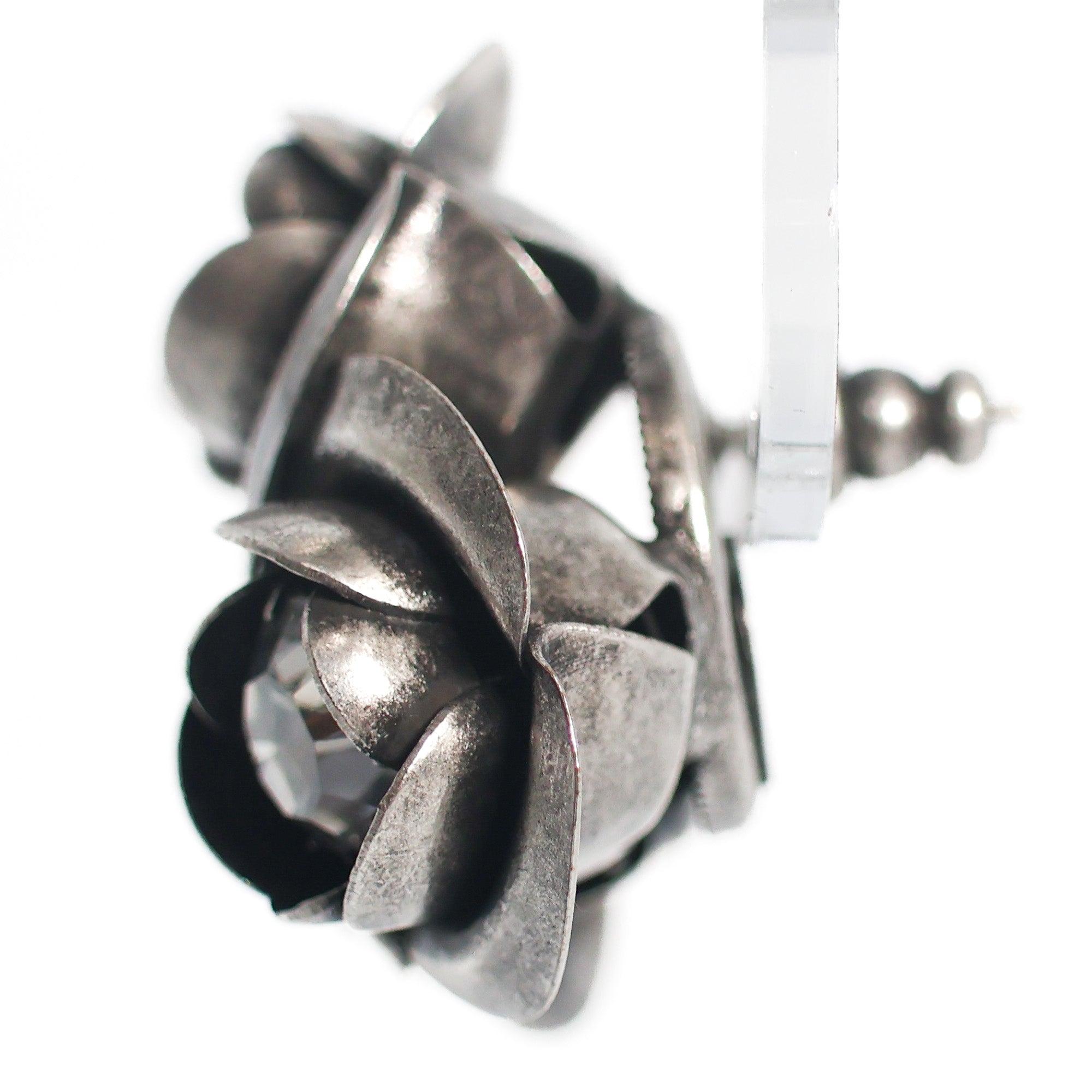 Toppina Tre Fiori con Strass Tocchi
