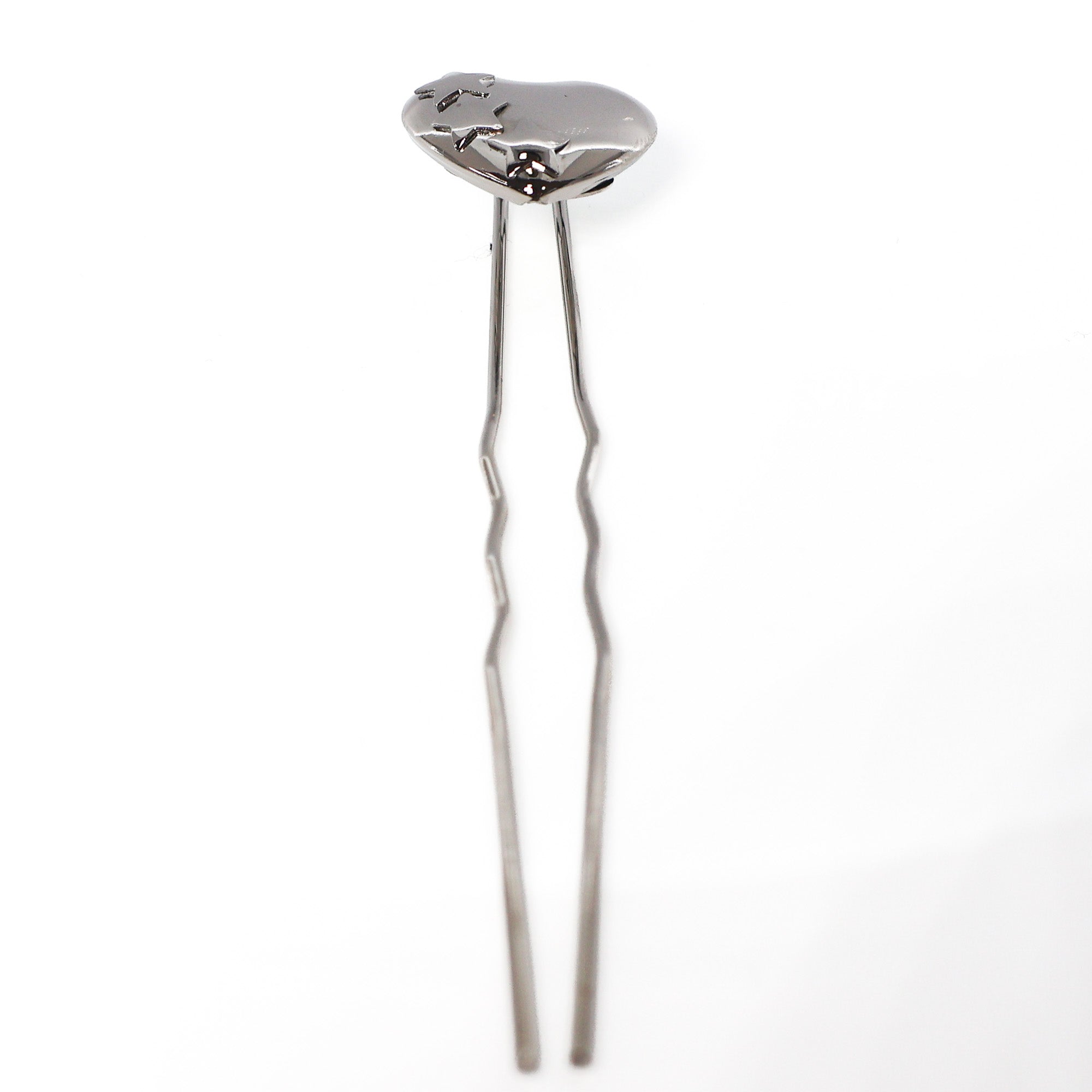 Set 2 Forcine Capelli Cuore con Stelle Battito